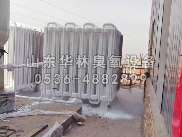 臭氧發(fā)生器,山西熱力廠2臺(tái)40KG氧氣源脫硝現(xiàn)場(chǎng)
